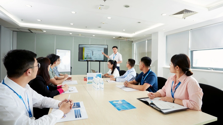 Internships People Sitting Around Table